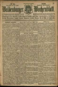 Waldenburger Wochenblatt, Jg. 56, 1910, nr 51
