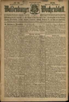 Waldenburger Wochenblatt, Jg. 56, 1910, nr 53