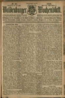 Waldenburger Wochenblatt, Jg. 56, 1910, nr 59