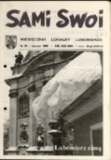Sami Swoi : miesięcznik lokalny Lubomierza, 1995, nr 26