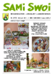 Sami Swoi : miesięcznik lokalny Lubomierza, 2011, nr 213 [Dokument elektroniczny]