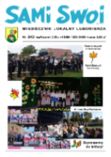 Sami Swoi : miesięcznik lokalny Lubomierza, 2013, nr 243 [Dokument elektroniczny]