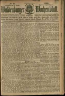 Waldenburger Wochenblatt, Jg. 56, 1910, nr 67