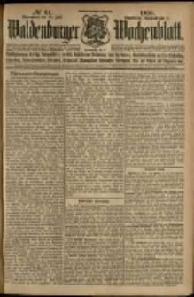 Waldenburger Wochenblatt, Jg. 56, 1910, nr 61