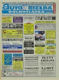 Auto Giełda Dolnośląska : regionalna gazeta ogłoszeniowa, 1999, nr 91 (618) [16.11]