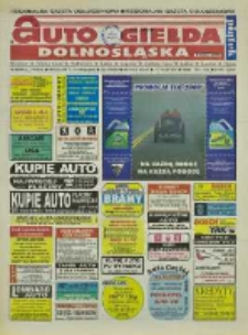 Auto Giełda Dolnośląska : regionalna gazeta ogłoszeniowa, 1999, nr 96 (623) [3.12]