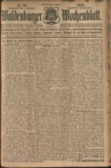Waldenburger Wochenblatt, Jg. 56, 1910, nr 97