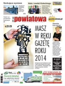 Gazeta Powiatowa - Wiadomości Oławskie, 2015, nr 13