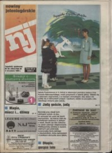 Nowiny Jeleniogórskie : tygodnik społeczny, R. 38!, 1995, nr 36 (1943!)