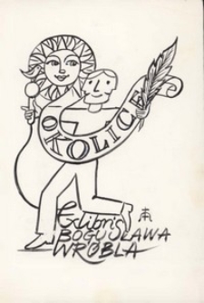 Exlibris Bogusława Wróbla [Dokument ikonograficzny]