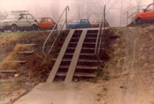 Osiedle Spółdzielni Mieszkaniowej Lokatorsko-Własnościowej w Trzebnicy przy ul. M. Skłodowskiej-Curie w Obornikach Śląskich, 1997 r. (fot. 29) [Dokument ikonograficzny]