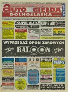 Auto Giełda Dolnośląska : regionalna gazeta ogłoszeniowa, 2000, nr 10 (640) [4.02]