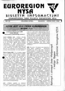 Euroregion Nysa : biuletyn informacyjny Stowarzyszenia Gmin Polskich Euroregionu Nysa, 1996, nr 24