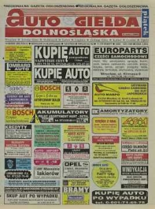 Auto Giełda Dolnośląska : regionalna gazeta ogłoszeniowa, 2000, nr 68 (696) [25.08]