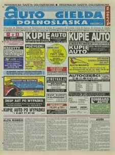 Auto Giełda Dolnośląska : regionalna gazeta ogłoszeniowa, 2000, nr 89 (717) [7.11]