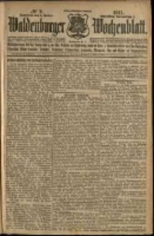 Waldenburger Wochenblatt, Jg. 57, 1911, nr 2