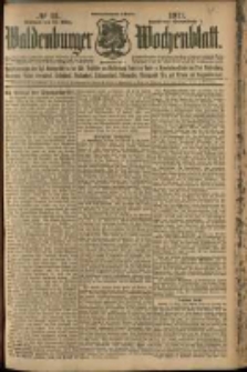 Waldenburger Wochenblatt, Jg. 57, 1911, nr 23