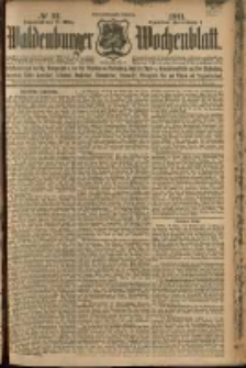 Waldenburger Wochenblatt, Jg. 57, 1911, nr 22