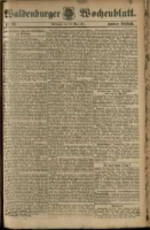 Waldenburger Wochenblatt, Jg. 57, 1911, nr 39