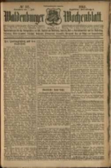 Waldenburger Wochenblatt, Jg. 57, 1911, nr 52