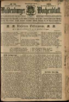 Waldenburger Wochenblatt, Jg. 57, 1911, nr 70