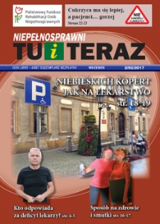 Niepełnosprawni Tu i Teraz, 2017, nr 2 (92)