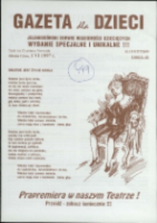 Król Maciuś Pierwszy : musical dla całej rodziny wg Janusza Korczaka - program [Dokument życia społecznego]