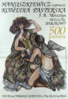 Komedia pasterska : musical barokowy - plakat [Dokument życia społecznego]