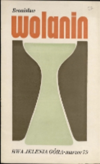 Bronisław Wolanin - katalog [Dokumenty życia społecznego]