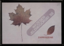 Wrzesień jeleniogórski '88 : Cieplice 87 - zaproszenie [Dokumenty życia społecznego]