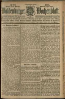 Waldenburger Wochenblatt, Jg. 57, 1911, nr 89