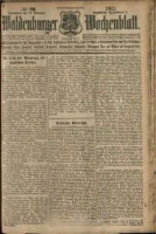 Waldenburger Wochenblatt, Jg. 57, 1911, nr 90