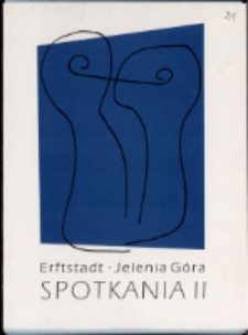 Erfstadt - Jelenia G&oacute;ra. Spotkania II - folder [Dokumenty życia społecznego]