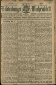 Waldenburger Wochenblatt, Jg. 57, 1911, nr 92