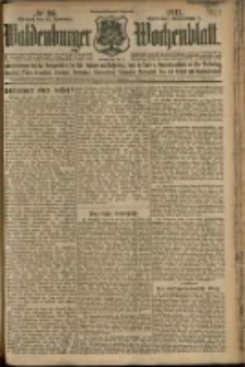 Waldenburger Wochenblatt, Jg. 57, 1911, nr 95