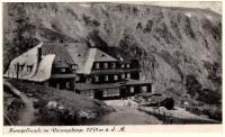 Hampelbaude im Riesengebirge. 1258 m ü. d. M. [Dokument ikonograficzny]