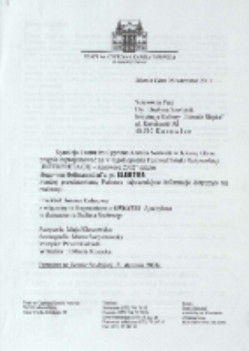 Elektra - ulotka 1 [Dokument życia społecznego]