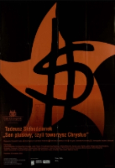 Sen pluskwy, czyli towarzysz Chrystus - plakat [Dokument życia społecznego]