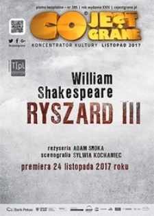 Co Jest Grane : koncentrator kultury, 2017, nr 285 listopad