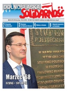 Dolnośląska Solidarność, 2018, nr 3 (391)