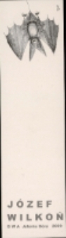 Józef Wilkoń - zakładka [Dokument życia społecznego]