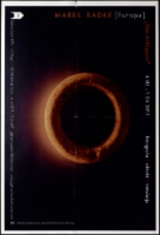 Marek Radke [Europa]. The ArtSpace - fotografia/obiekt/instalacja - plakat [Dokumenty życia społecznego]