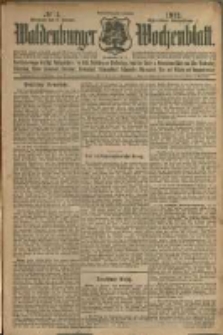 Waldenburger Wochenblatt, Jg. 58, 1912, nr 1