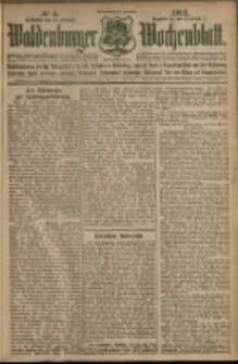 Waldenburger Wochenblatt, Jg. 58, 1912, nr 5