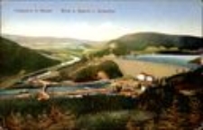 Pilchowice - zapora wodna i widok na dolinę Bobru [Dokument ikonograficzny]