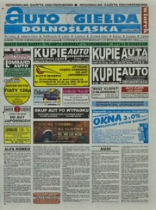 Auto Giełda Dolnośląska : regionalna gazeta ogłoszeniowa, 2001, nr 66 (795) [21.08]