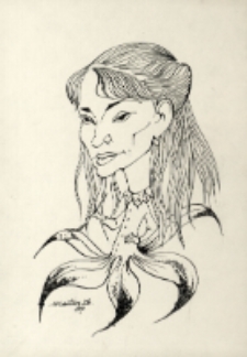 Karykatura Barbary Poprawy [Dokument ikonograficzny]