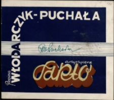 Regina Włodarczyk-Puchała, Aleksander Puchała. Szkło artystyczne - katalog [Dokument życia społecznego]