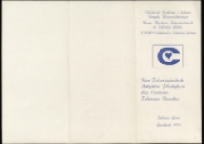 Dar jeleniogórskich artystów plastyków dla Centrum Zdrowia Dziecka - zaproszenie [Dokument życia społecznego]