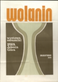 Wolanin. Wystawa ceramiki - plakat [Dokument życia społecznego]